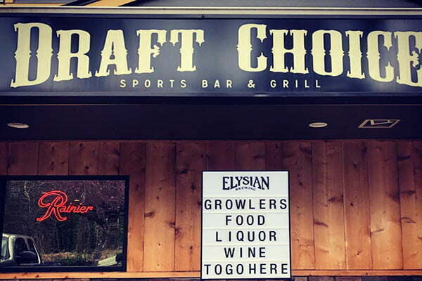 Draft Choice Sports Bar & Grill in Auburn, WA